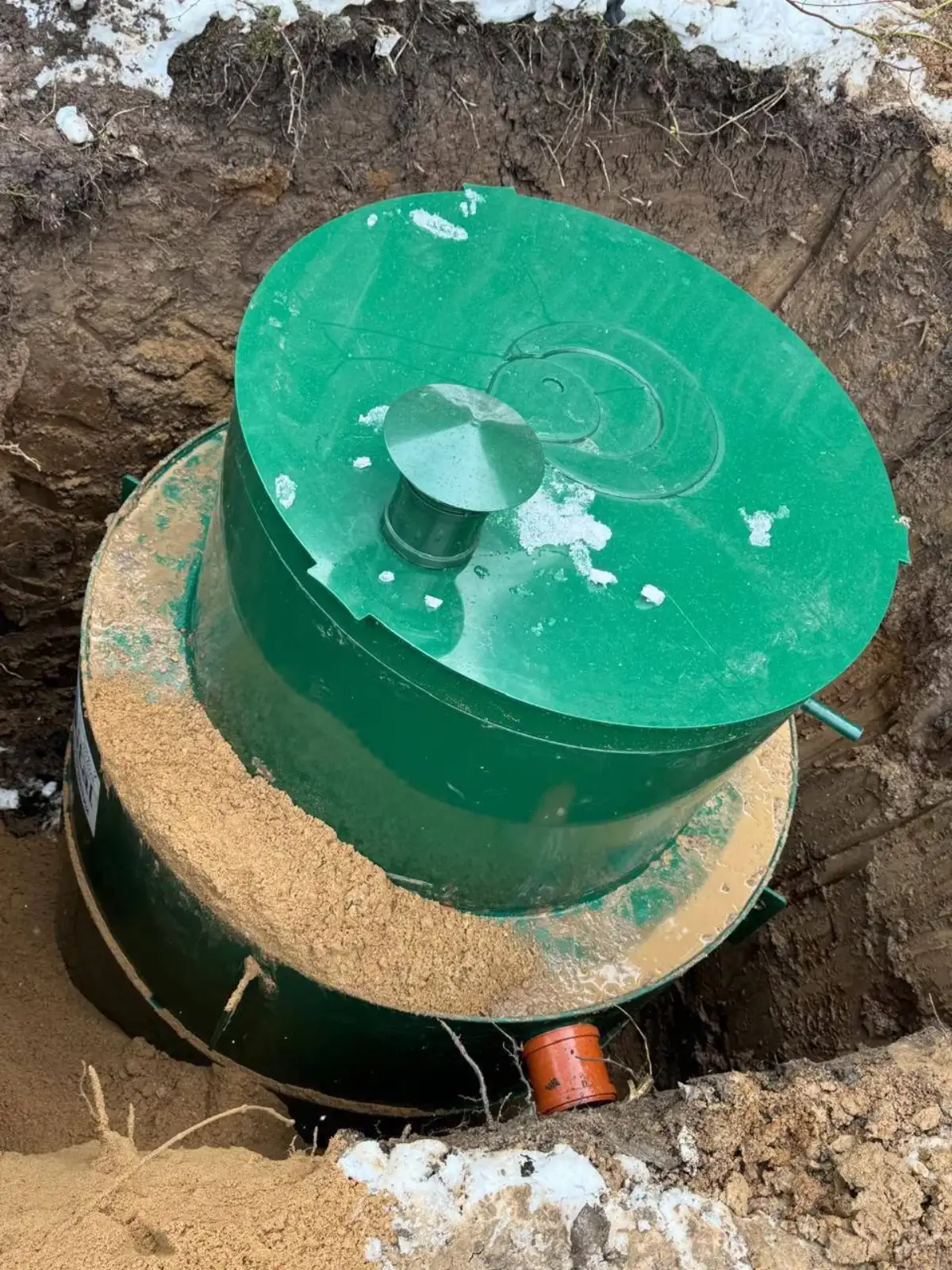 Монтаж септической системы